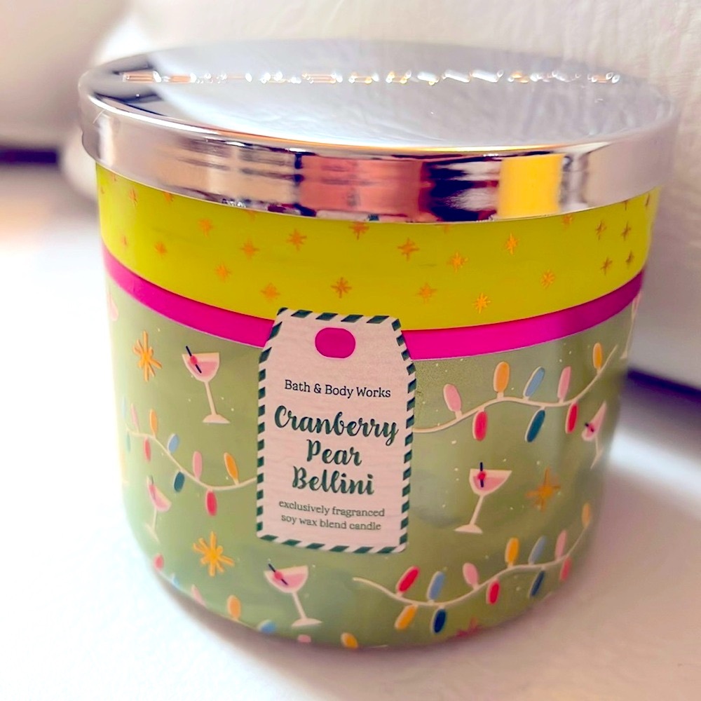 Cranberry Pear Bellini Candle!